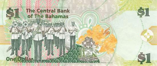 Bahamas 1 Dollar p71 2008